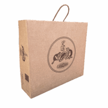 Caja Carton Microcorrugado Con Manilla Cordon