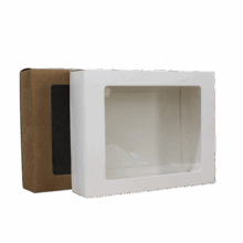 Cajas de Carton Duplex con ventana de mica
