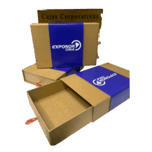 Cajas Carton Piedra Formato Base y Funda con cinta